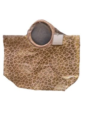 NEW Shiraleah Cheetah Print Ripley Tote - Blush and Gold